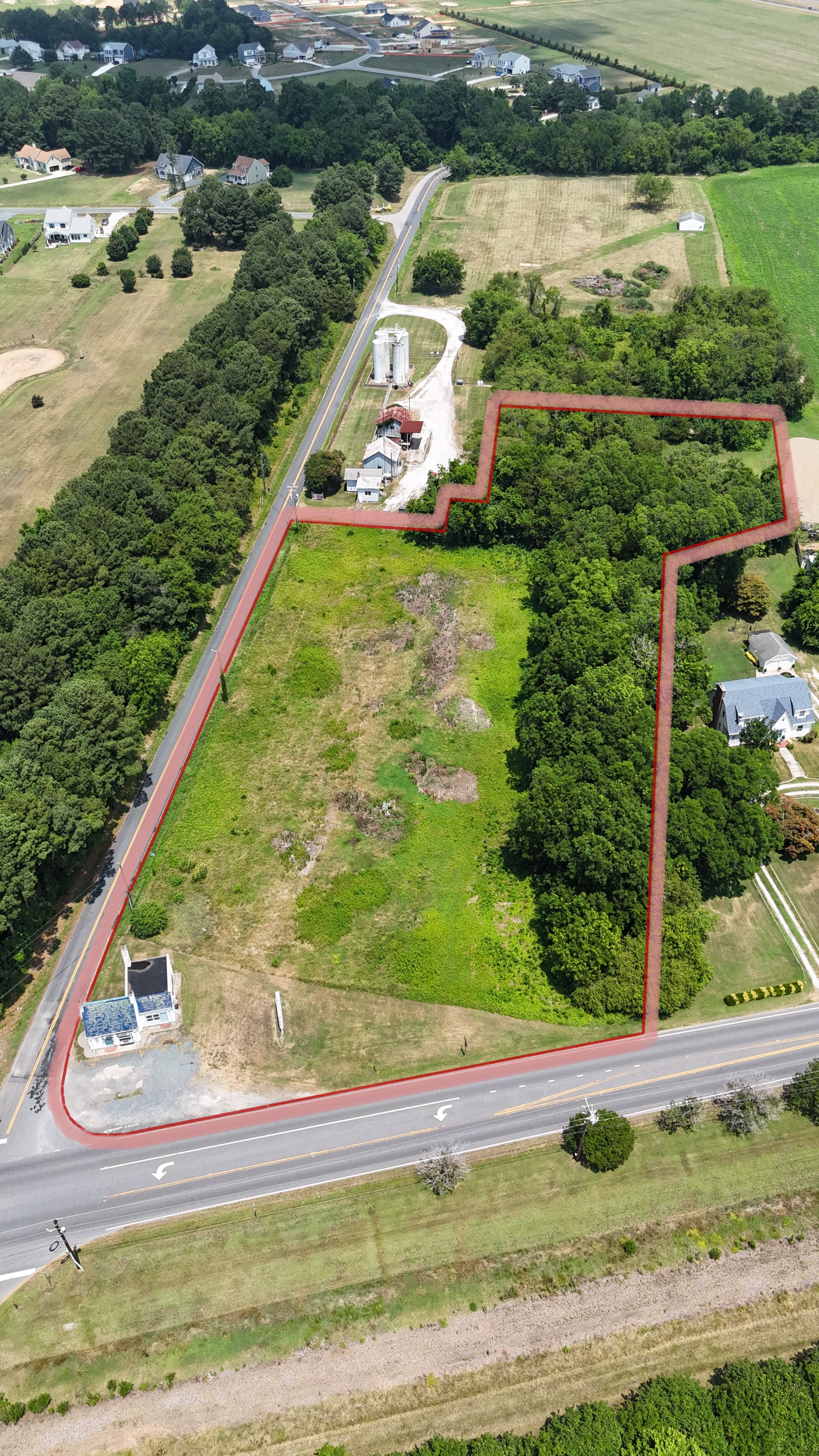 Former Candy Shop property outline